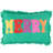 Primitives by Kathy Colorful Merry Pillow - 18" x 12"