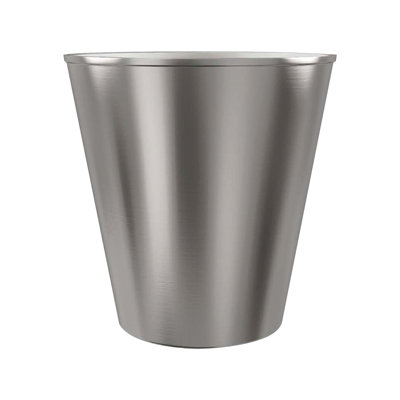 Steel Open Waste Basket - 2.25 Gallons