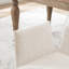 Chaise pivotante rembourrée avec pieds en métal-740783748