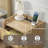 Rattan 2 Drawer Nightstand, Bedside Table with Storage Drawers, Night Stand for Bedroom, End Table or Side Table for Living Room, 15.5" D x 18.9" W x 21.7" H