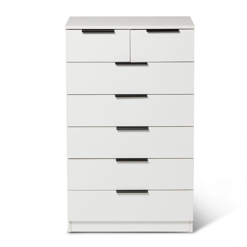 Glenhaven Manufactured Wood Wardrobe, Pure White