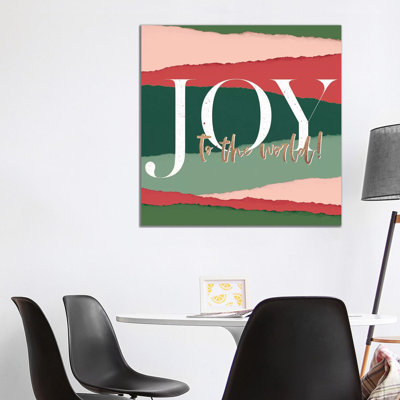 Botanical Holiday I 1 Piece Wrapped Canvas Wall Art