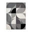 Matrix area rug Machine Woven Rectangle Grey-100511886