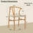 Wishbone Chair Solid Wood Y-Back Dining Chairs-532685676
