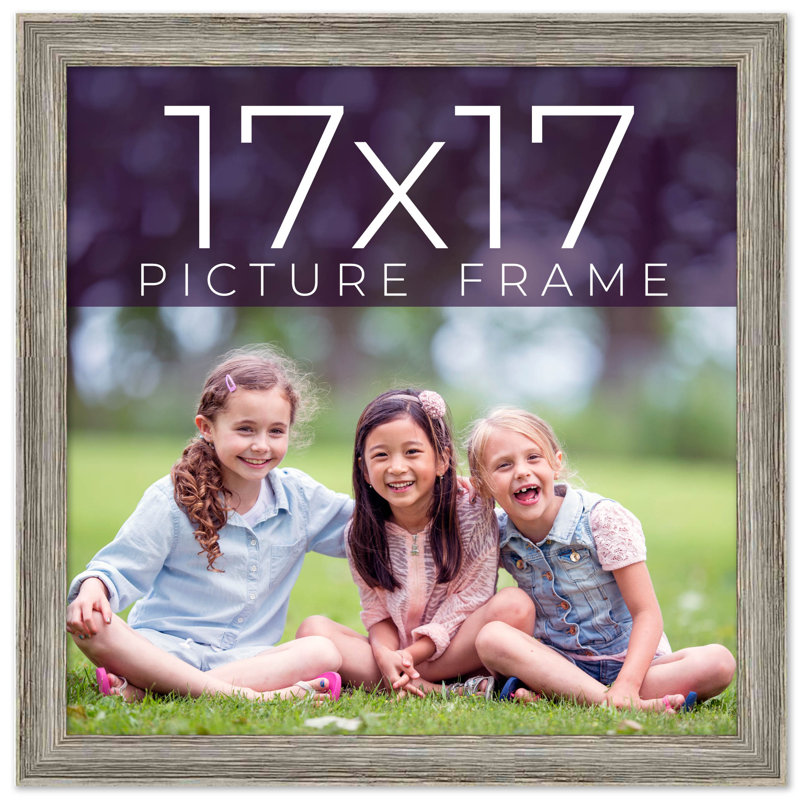 Cadre photo en bois massif Judalon, 17 po x 17 po