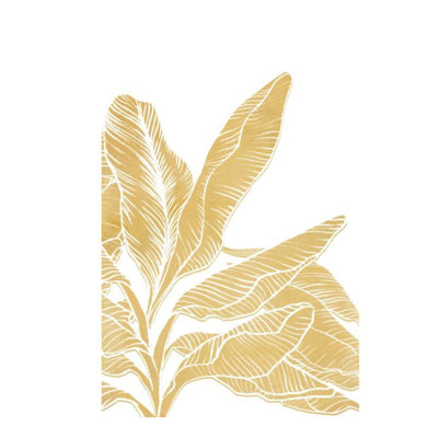 Golden Trees II Print by Guseul Park