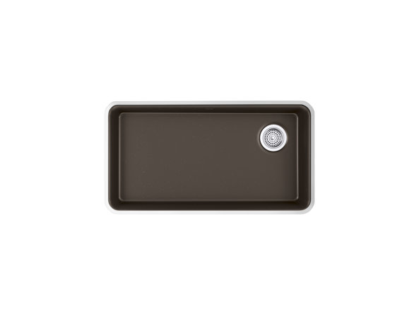 Cairn 33 In. X 18-5/16 In. X 5-11/16 In. Undermount Single-Bowl Kitchen Sink