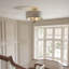 Linen Flush Mount-545699804