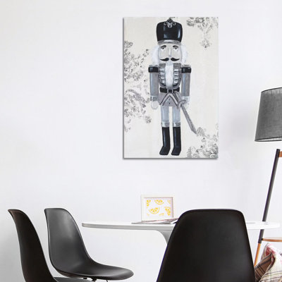 Gray Nutcracker II by Tiffany Hakimipour - Wrapped Canvas Print