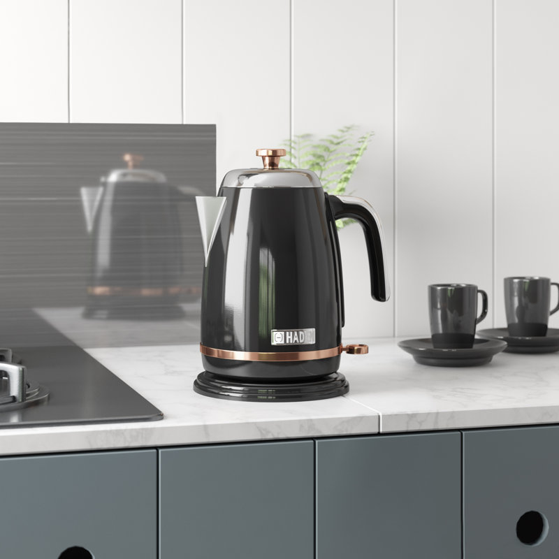 HADEN Salcombe 1.7 L Electric Kettle, Black