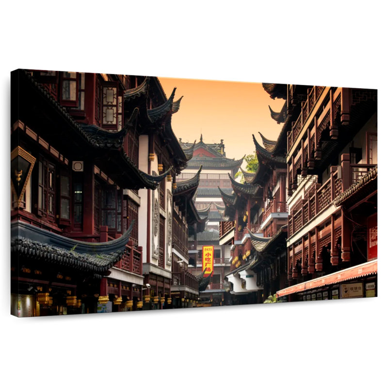 Ravi Architecture In Yuyuan Garden, 8" H x 12" W