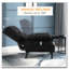 Fauteuil inclinable manuel de massage avec télécommande-900308584