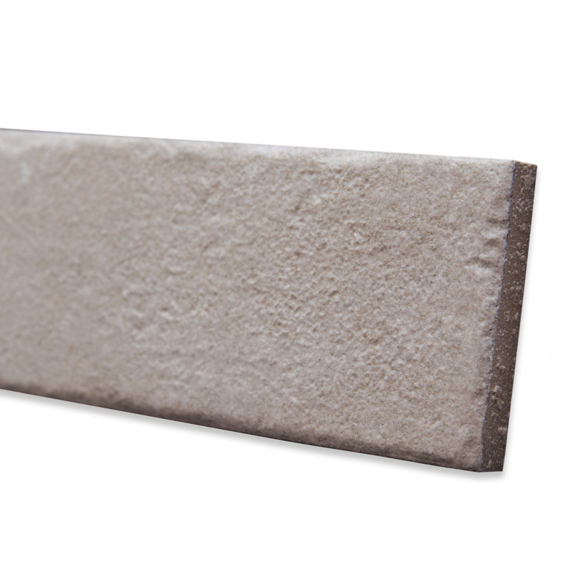 Tucson 1-7/8 In. X 17-3/4 In. Porcelain Floor And Wall Tile, Beige