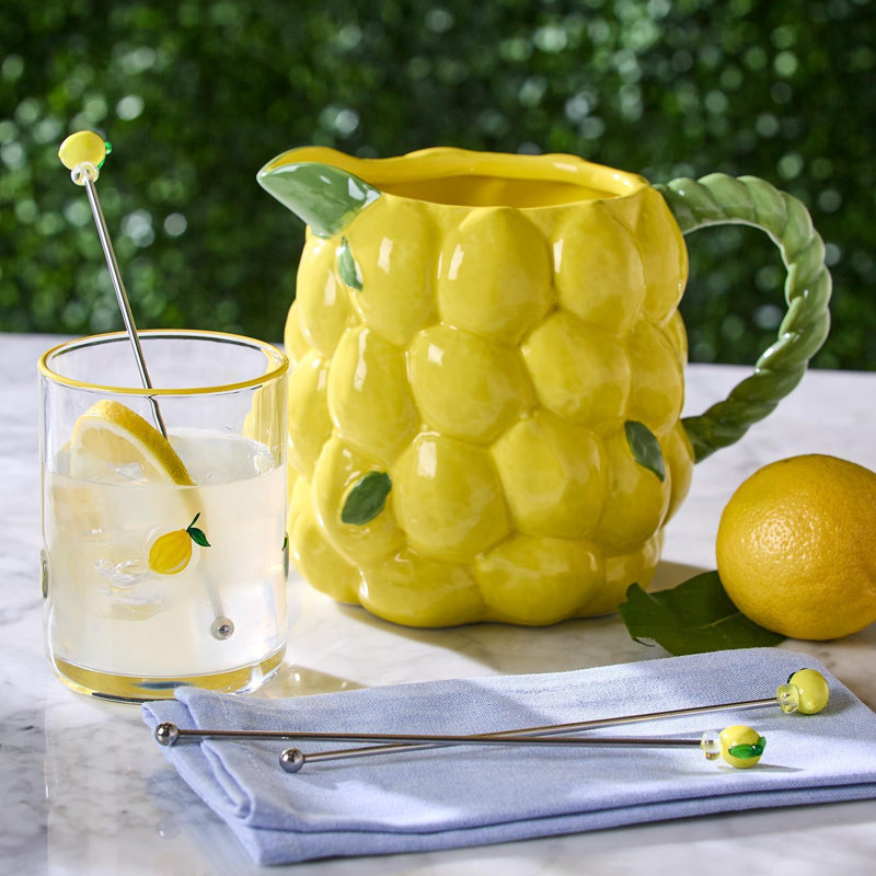 Pichet et vase en céramique Lemon Grove