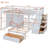 Bunk Bed With Wardrobe, Drawers