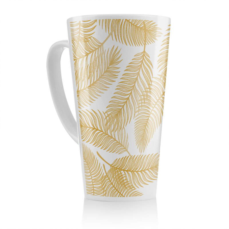 Leaves Latte Mug