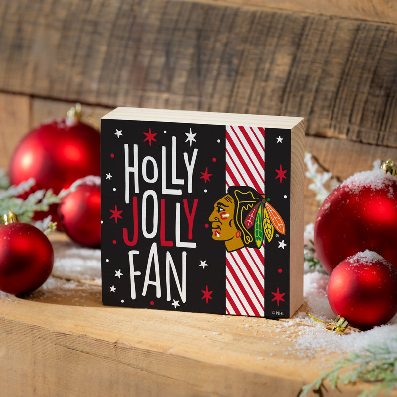 Enseigne murale 6 po Chicago Blackhawks Chicago