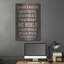«Cabin Life V Dark Wood» par Sue Schlabach, art mural en métal-2069681029