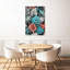 Bleu sarcelle et corail-129153397