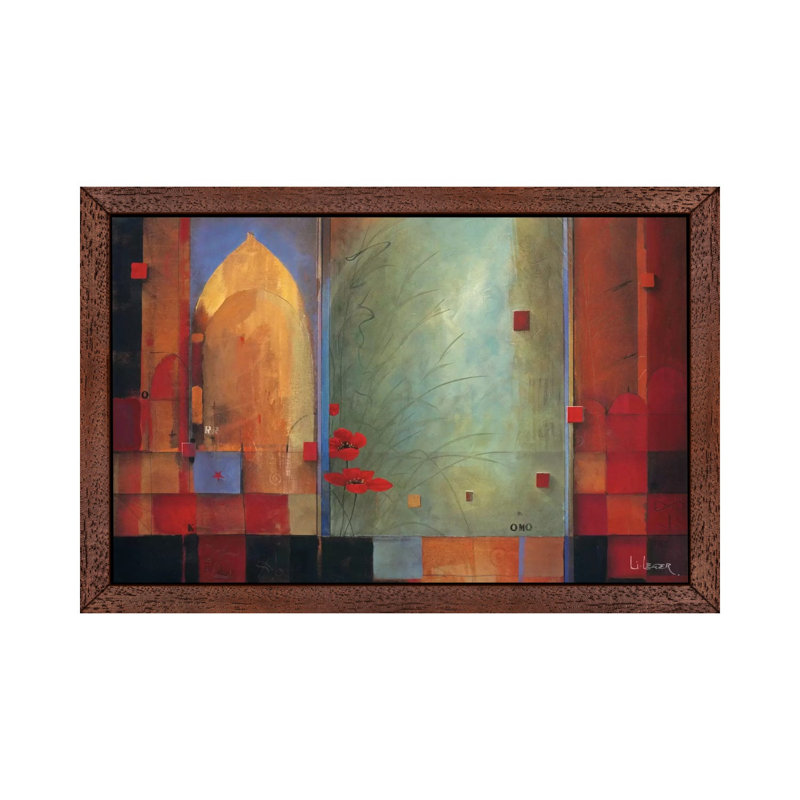 'Passage to India' by Don Li-Leger - Graphic Art Print on Canvas, 45.72 cm H x 66.04 cm W x 4.445 cm D, Brown