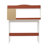 Computer Desk With Bookshelf - 39.37" X 18.9" Desktop Size-650608669