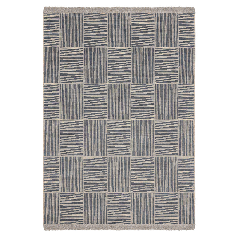 Dainel Striped Indoor Rug, Rectangle 6'7" x 9'7"