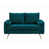 Velours bleu sarcelle