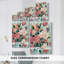 «Painted Posies I» - Toile tendue avec châssis de qualité supérieure - Prêt à accrocher-1173835584
