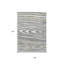 Tapis intérieur lavable en faux bois 5 pi x 8 pi gris