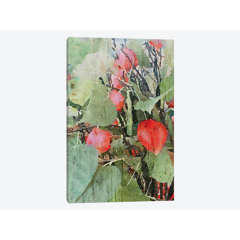 « nature bea i », impression sur toile, H 60 po x l 40po x P 1,5 po, Toile avec cadre noir, Pas de tapis