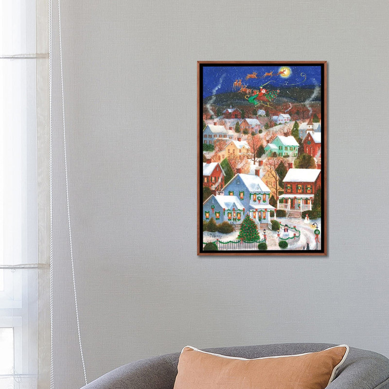 Season Of Lights 1 Piece Wall Art on Canvas, 66.04 cm H x 45.72 cm W x 4.445 cm D, Classic Wood