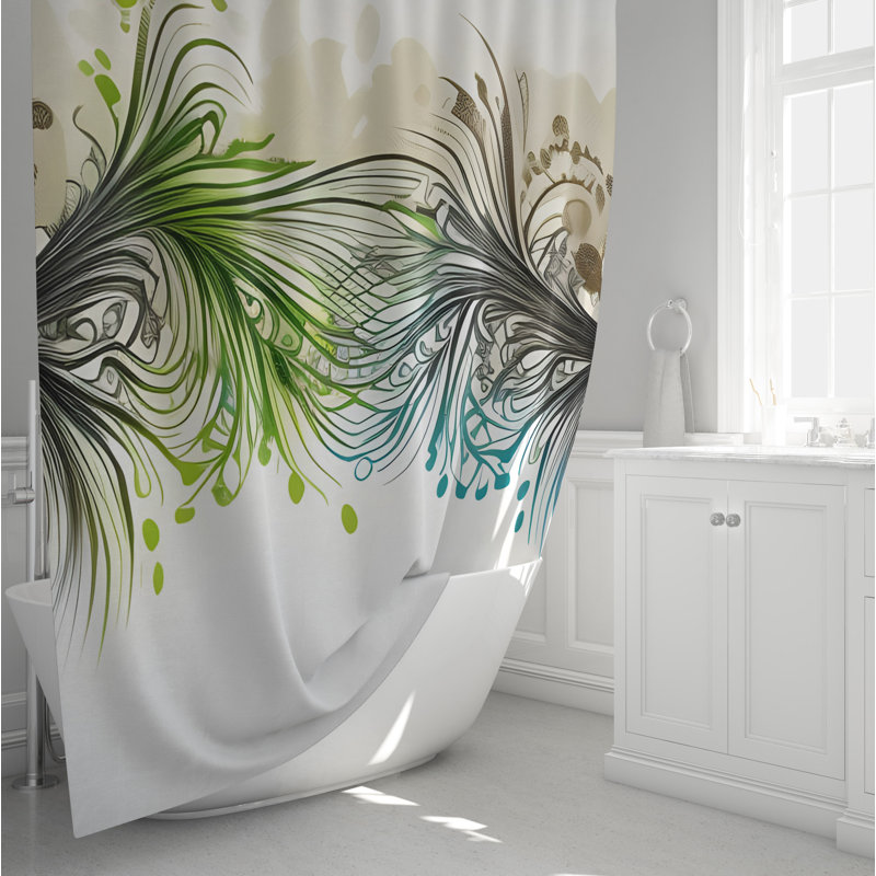 Rideau de douche Areyana, H 93 po x l 70 po