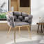 Chaise rembourrée en velours Modern-2118492728