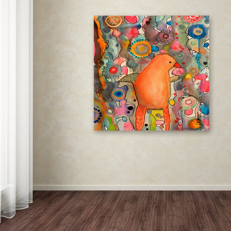 Sylvie Demers Primerose Abstract Canvas Wall Art