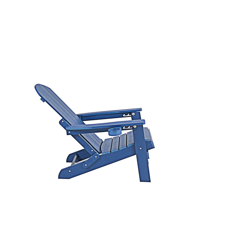 Outdoor Lounge Chairs Set Of 2, Dark Blue