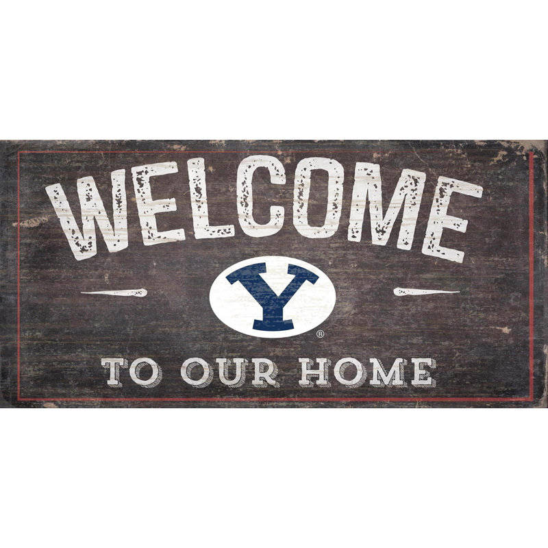 Décoration murale ncaa welcome, Cougars de BYU (football)