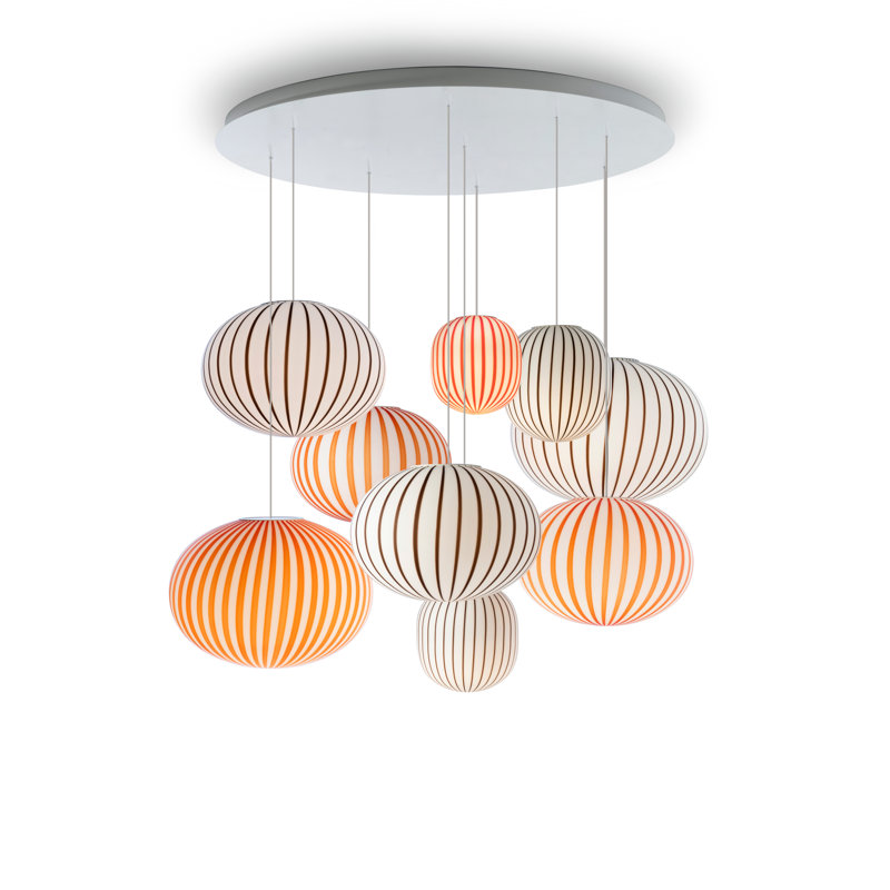 Filigrana Light, C9 Cloud 1000 1215, 110/120V, Etched with Cane Detail