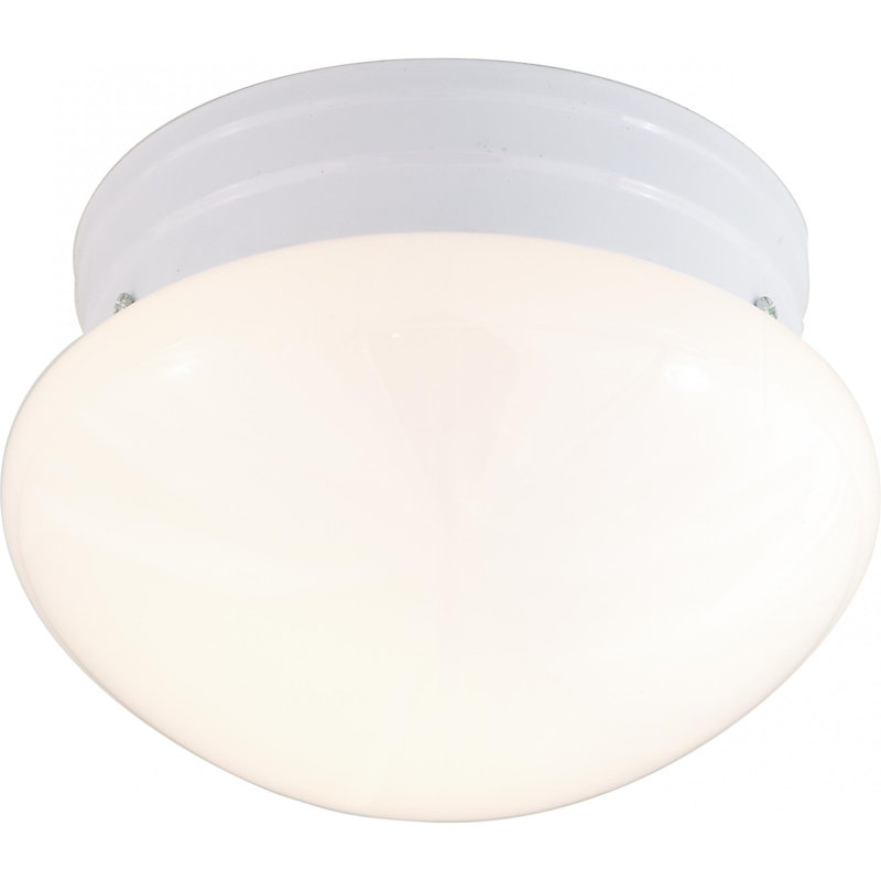 Plafonnier encastré d'extérieur 1 lumière Janice, Blanc
