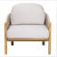 Fauteuil club d'extérieur en bois Grotta-25406368
