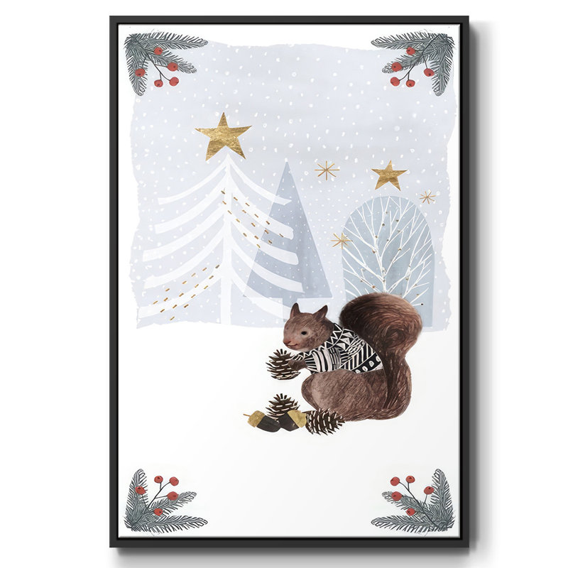 Cozy Christmas Collection B, Noir, H 25 po x l 17 po x P 1,5 po