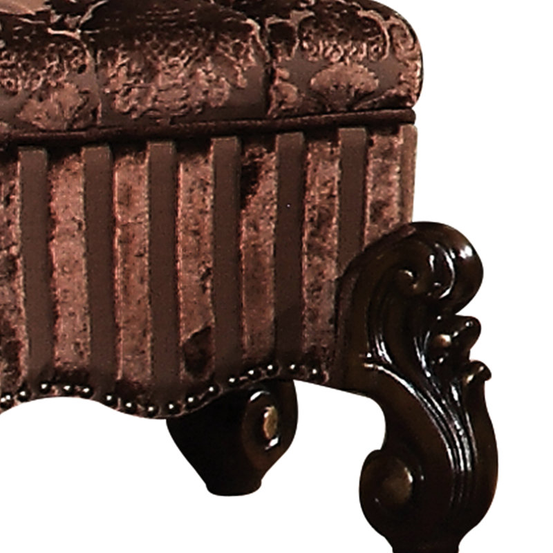 Tabouret de coiffeuse en chêne cerise exquis