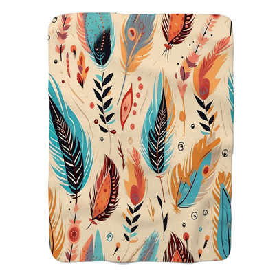 Boho Ikat - 1 Piece Premium Blanket