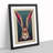 View Of A Hare - Single Picture Frame Print-1847043509-1847043507