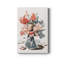 Fleurs dans un vase IV - Impression sur toile tendue-182542070