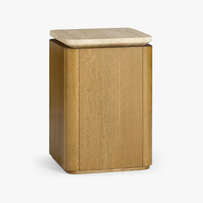 Table d'appoint Marisol Travertine