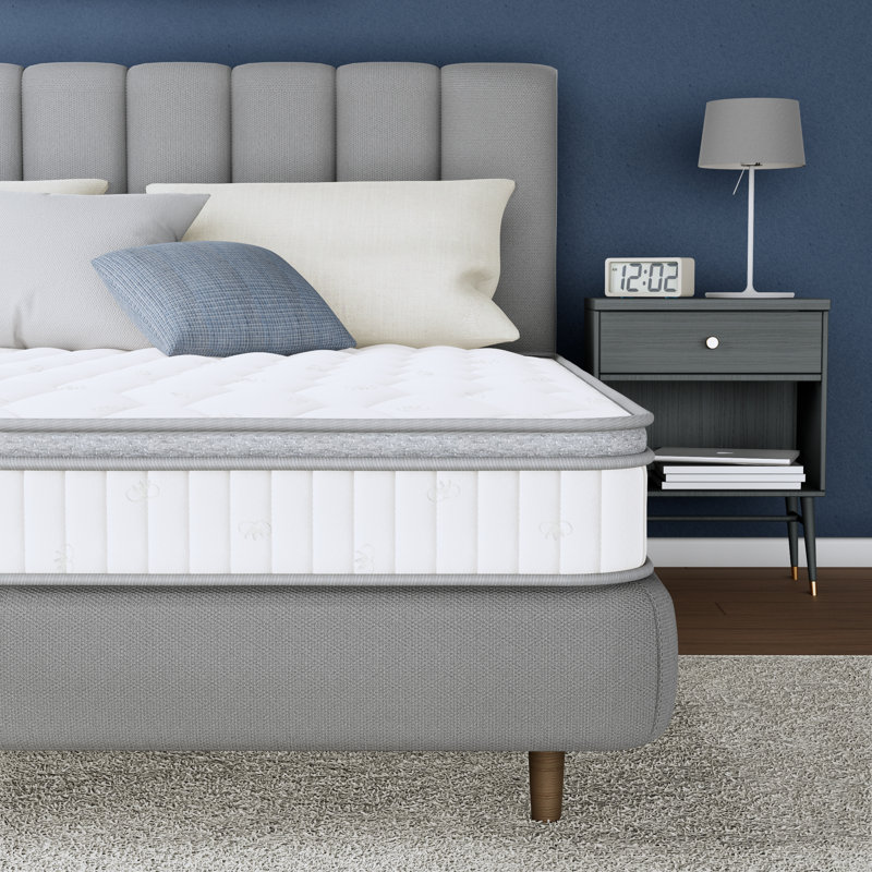 8"Medium Cooling Gel Hybrid Mattress, 8", Full