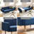 76.8'' Velvet Convertible Sofa-1695102644