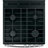24" 2.9 cu. ft. Freestanding Gas Range with Modular Backguard