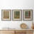 Nouveau Decorative VII - 3 Piece Picture Frame Painting Set on Canvas-1543928504-1543928502