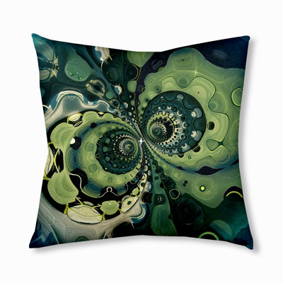 Abstract Reversible Throw Pillow